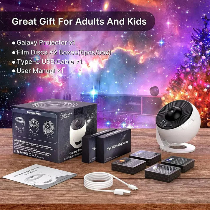 Night Light Galaxy Projector